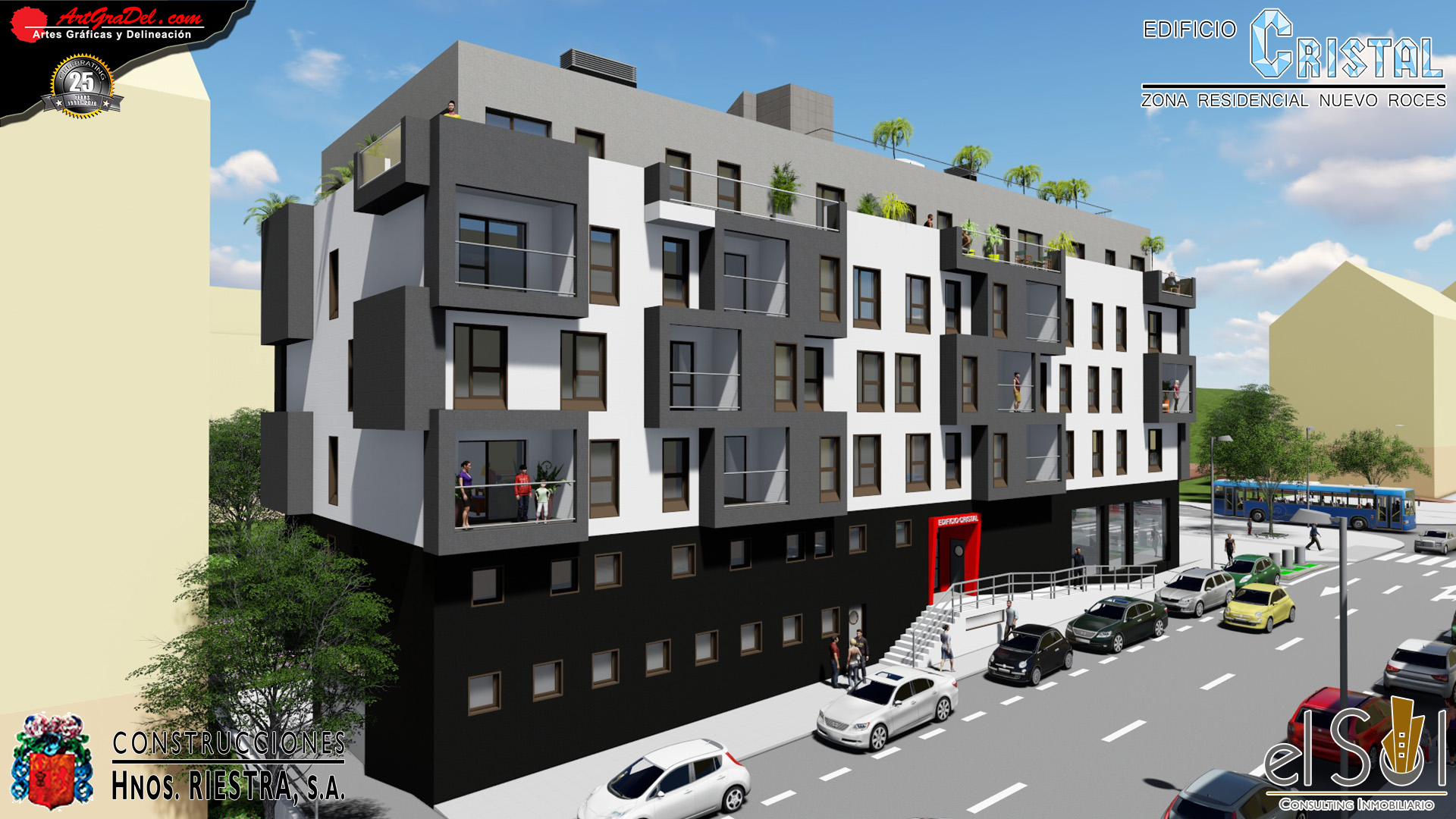 Edificio Cristal - Construcciones Hermanos Riestra