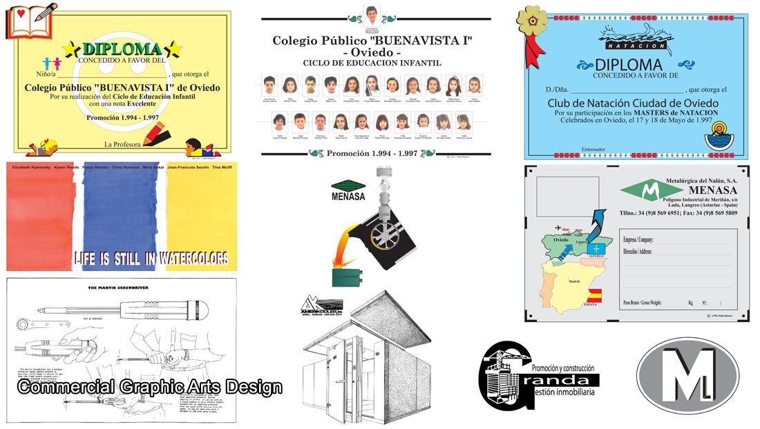 Commercial Graphic Art Design by Pablo Riestra